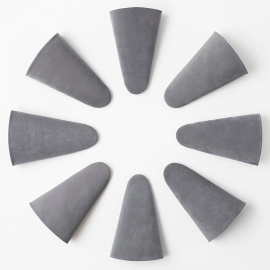 Triangular slippers by Nendo