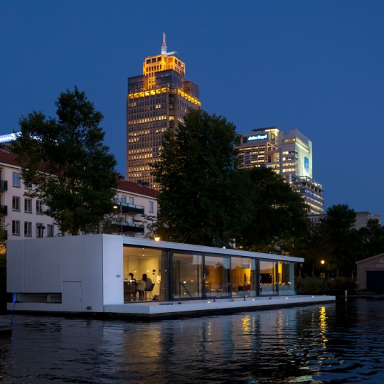 Watervilla Weesperzijde by +31 Architects, Amsterdam