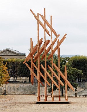Yure by Kengo Kuma for the Galerie Philippe Gravier