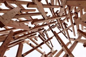 Yure by Kengo Kuma for the Galerie Philippe Gravier