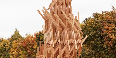 Yure by Kengo Kuma for the Galerie Philippe Gravier