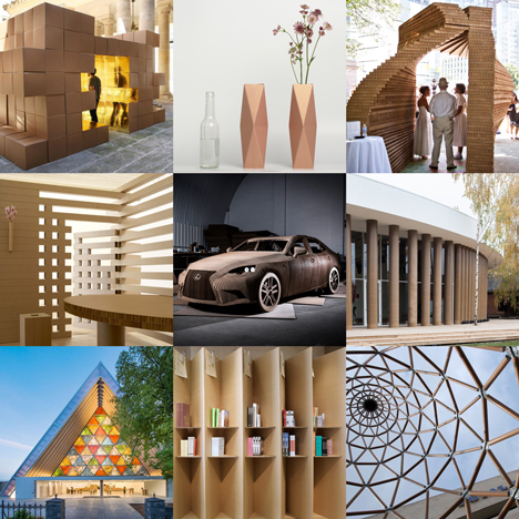 Explore images of cardboard architecture and design on our new Pinterest board