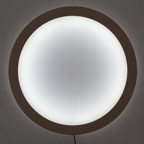 Shadowplay Clock by Breaded Escalope