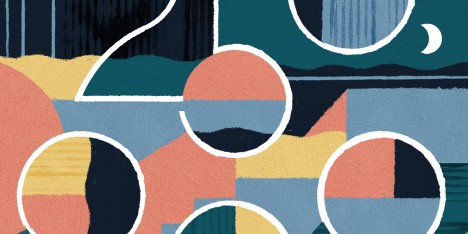 Dezeen has 250,000 Instagram followers illustration by Daniel Clarke