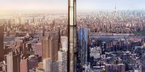 Super-tall tower in Brooklyn by SHoP Architects