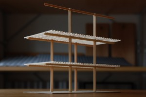 4 columns Tokyo house by FT Architects