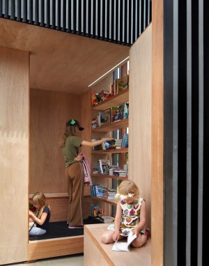 Story Pod library by Atelier Kastelic Buffey