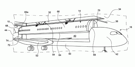 Patent for a detachable passenger cabin by Airbus