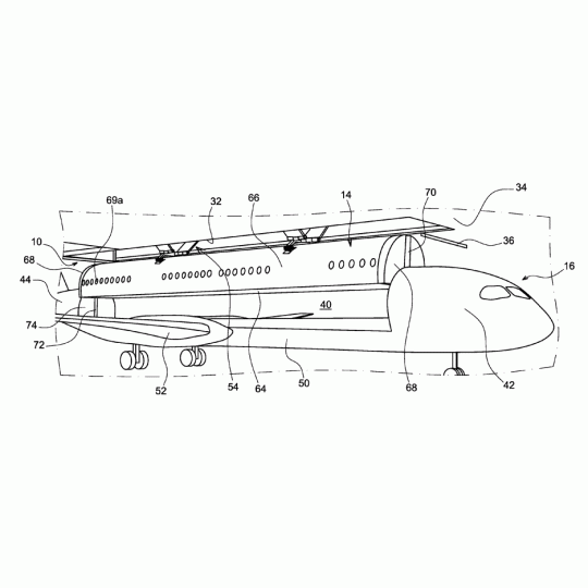 Patent for a detachable passenger cabin by Airbus