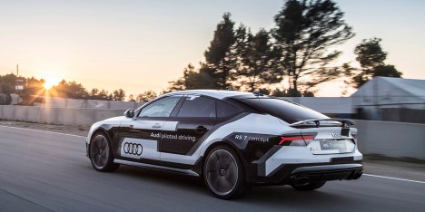 Audi's RS 7 driverless car
