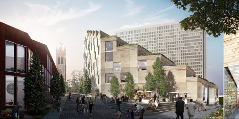 BIG's masterplan for the Lower Hill district of Pittsburgh