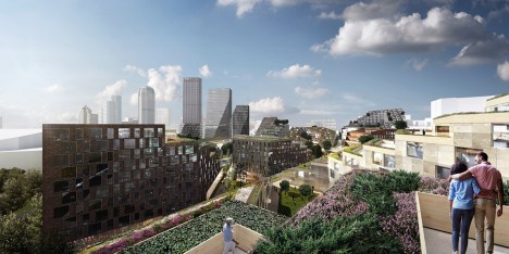 BIG's masterplan for the Lower Hill district of Pittsburgh