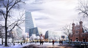 BIG's masterplan for the Lower Hill district of Pittsburgh