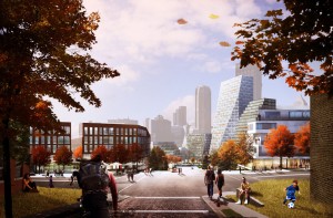 BIG's masterplan for the Lower Hill district of Pittsburgh