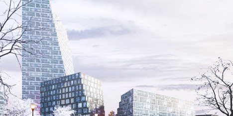 BIG's masterplan for the Lower Hill district of Pittsburgh