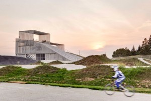 BMX Supercross Track Legacy Project by Kleinfeldt Mychajlowycz Architects for 2015 Toronto Pan Am Games