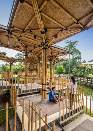 Bamboo Playhouse by Eleena Jamil Architect