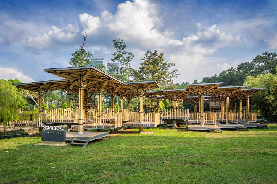 Bamboo Playhouse by Eleena Jamil Architect