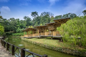 Bamboo Playhouse by Eleena Jamil Architect