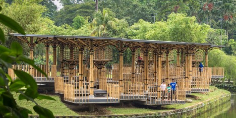 Bamboo Playhouse by Eleena Jamil Architect