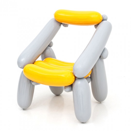 'Blowing' balloon furniture by Seung jin Yang