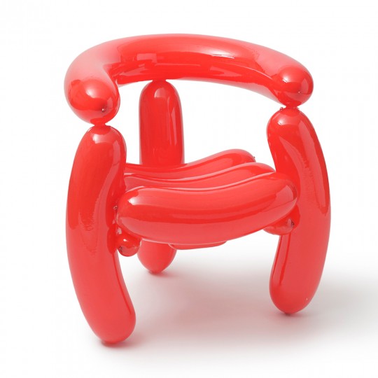 'Blowing' balloon furniture by Seung jin Yang