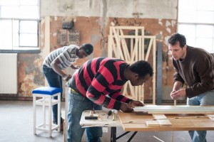 Autoprogettazione furniture by Enzo Mari for CUCULA refugee programme