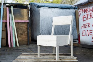 Autoprogettazione furniture by Enzo Mari for CUCULA refugee programme