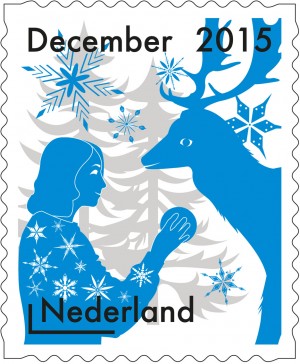 PostNL Christmas stamps by Tord Boontje