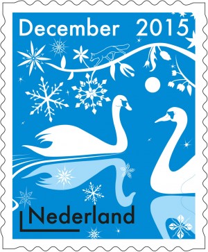 PostNL Christmas stamps by Tord Boontje