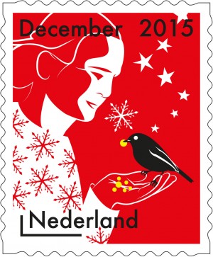 PostNL Christmas stamps by Tord Boontje