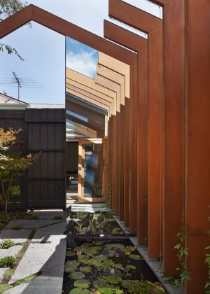 Cross Stitch House by FMD Architects