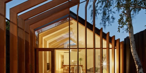 Cross Stitch House by FMD Architects