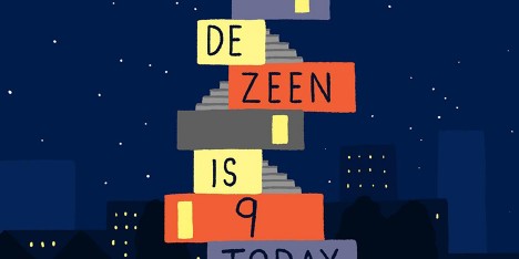 Dezeen's ninth birthday by Daniel Frost