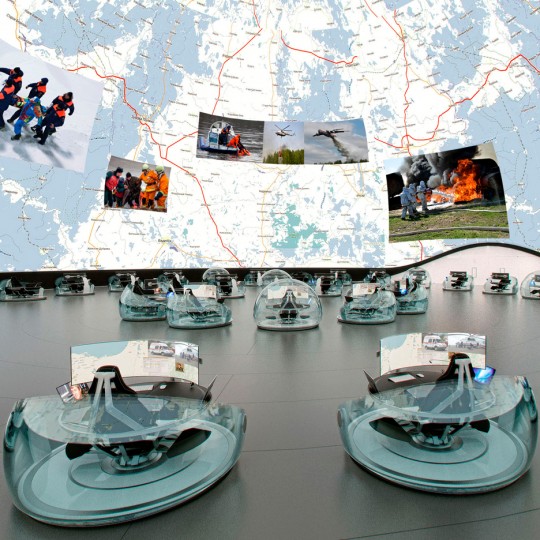 EMERCOM's control centre by Arch Group