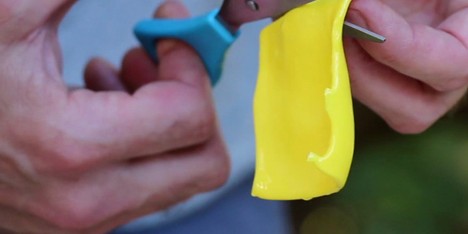 Bioplastic FORMcard by Peter Marigold