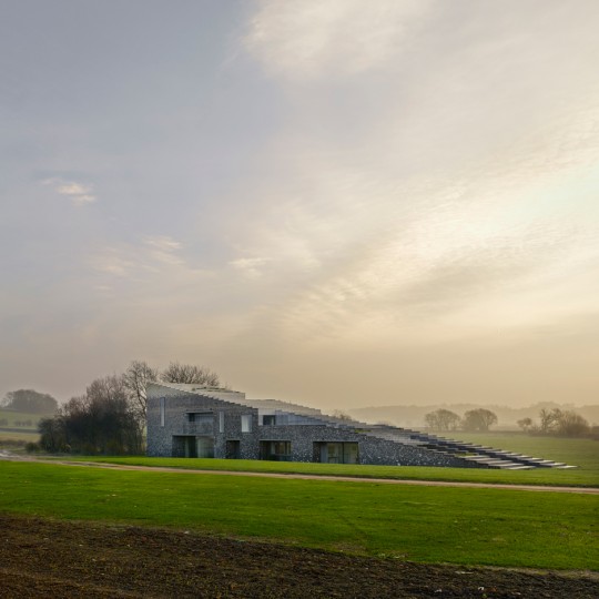 Flint House by Skene Catling de la Pena