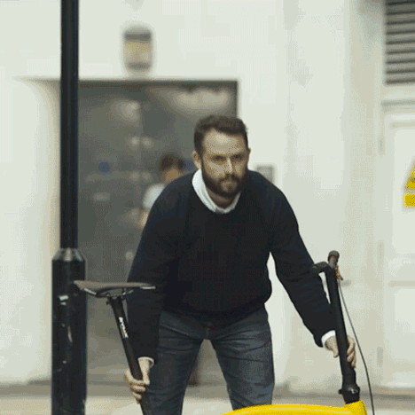 Folding bike by Hummingbird