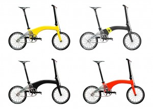 Folding bike by Hummingbird