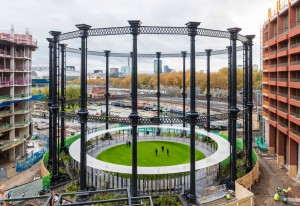 Gasholder Park by Bell Phillips