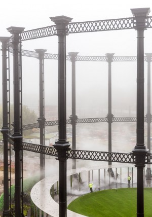 Gasholder Park by Bell Phillips