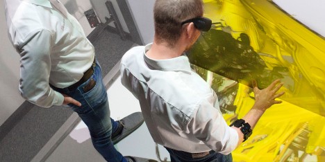 Gesture control by Audi