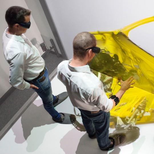 Gesture control by Audi