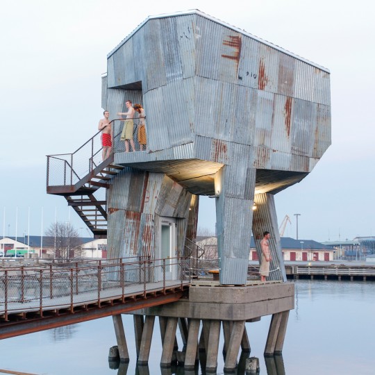 Gothenburg sauna by Raumlabor