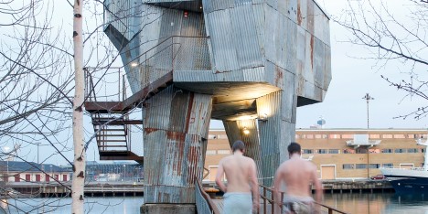 Gothenburg sauna by Raumlabor