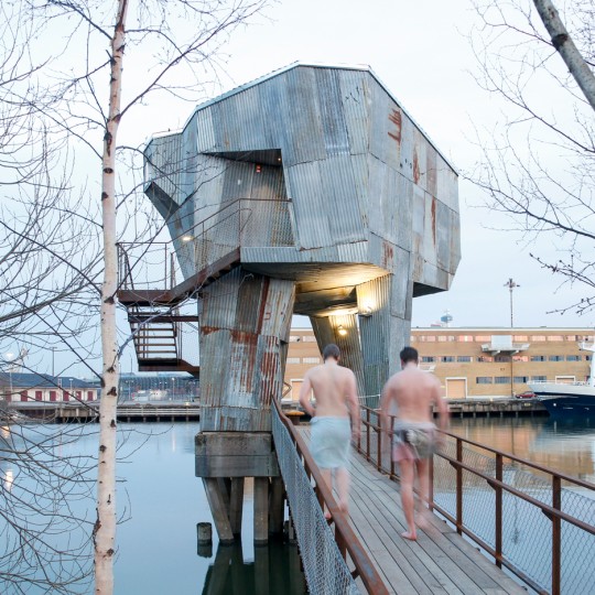 Gothenburg sauna by Raumlabor