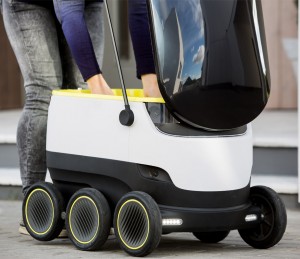 Grocery delivering robots by Skype