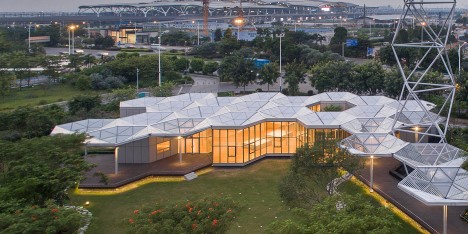 HEX-SYS modular building system by OPEN Architecture