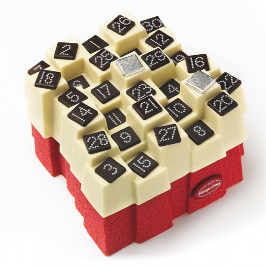 Christmas Advent Calendar cake by Häagen-Dazs