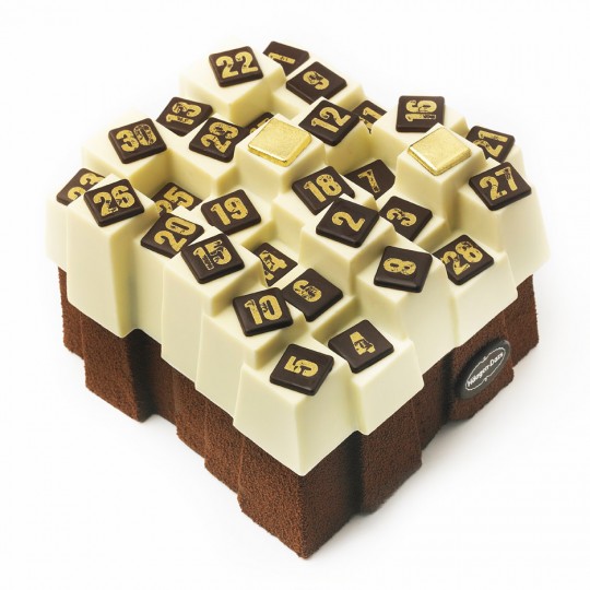 Christmas Advent Calendar cake by Häagen-Dazs